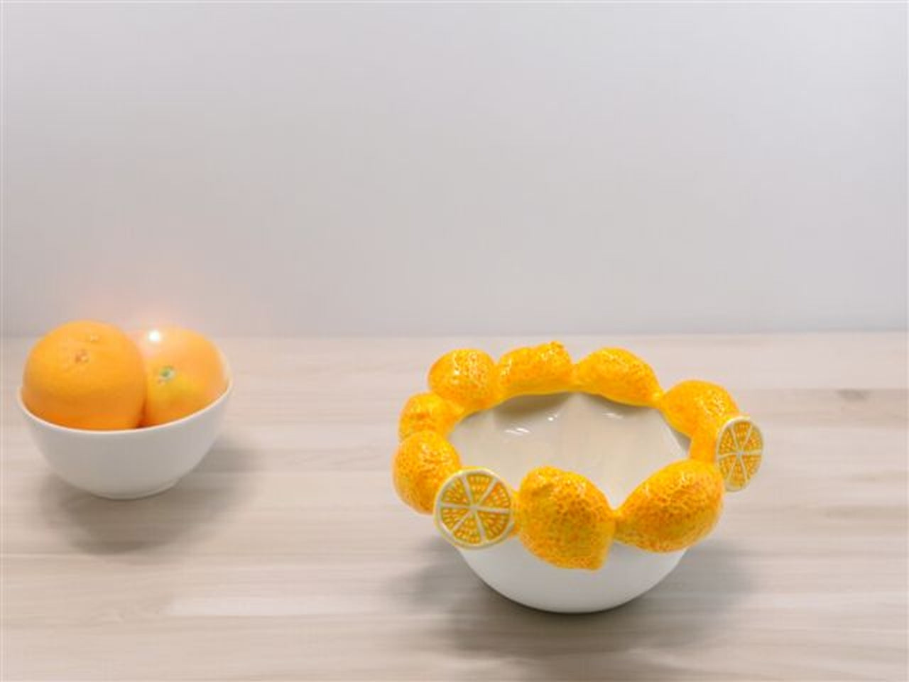 Coppetta limoni ceramica 18cm