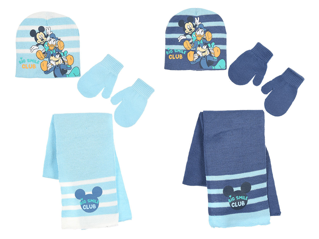 Mickey sciarpa+guanti+cappello