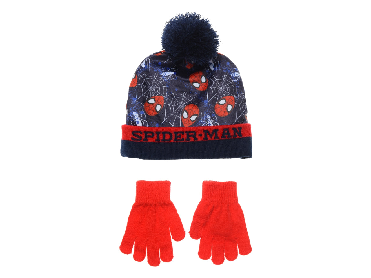 Spiderman cappello+guanti