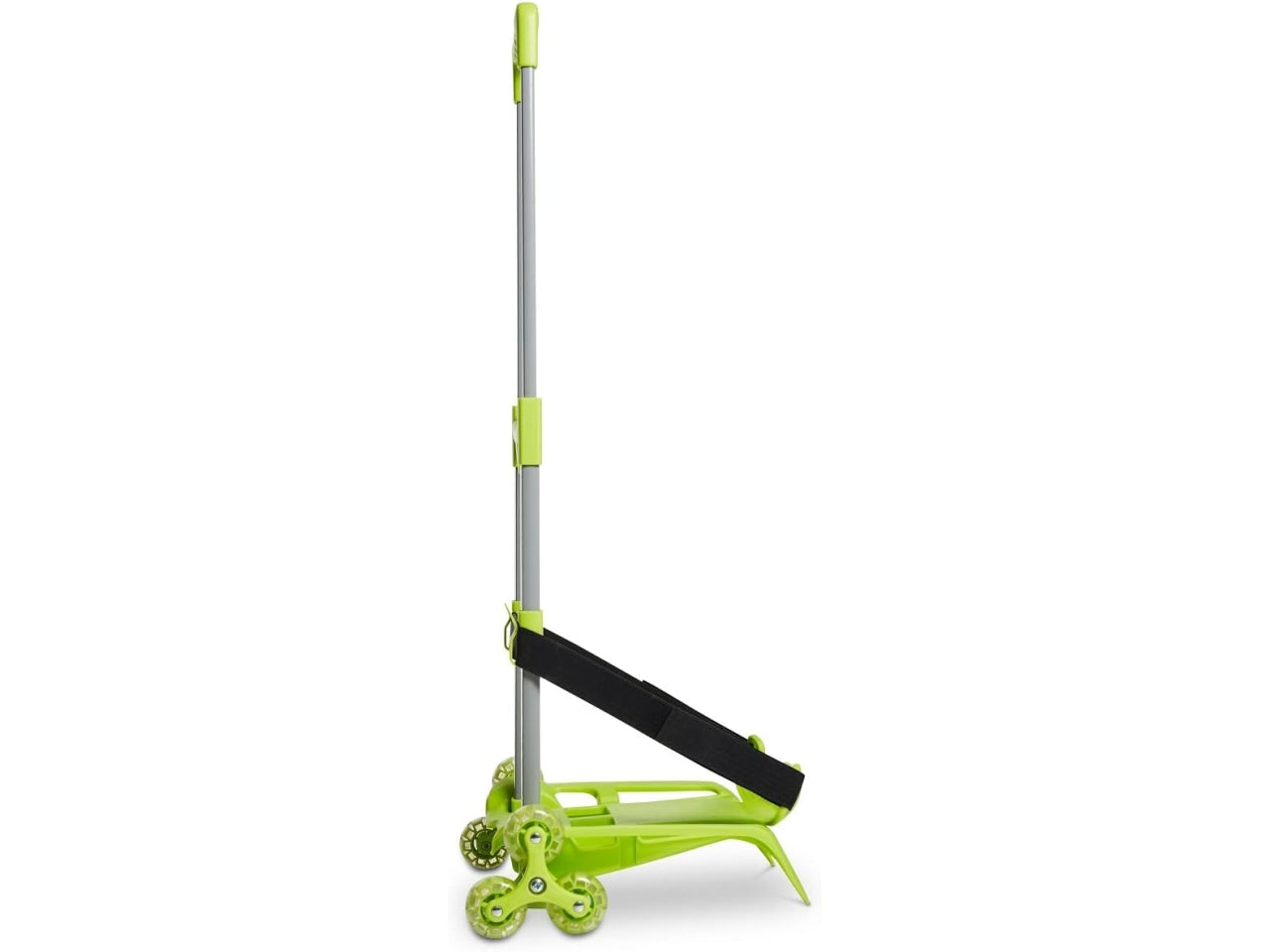Trolley per zaini be box trolley 3wd pieghevole con 3 ruote, verde