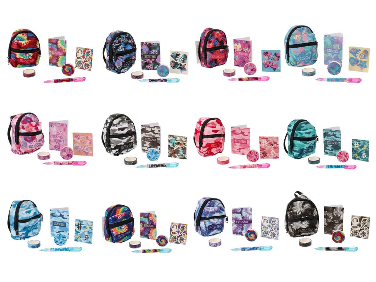 Seven mini zainetti portachiavi 901002114-000