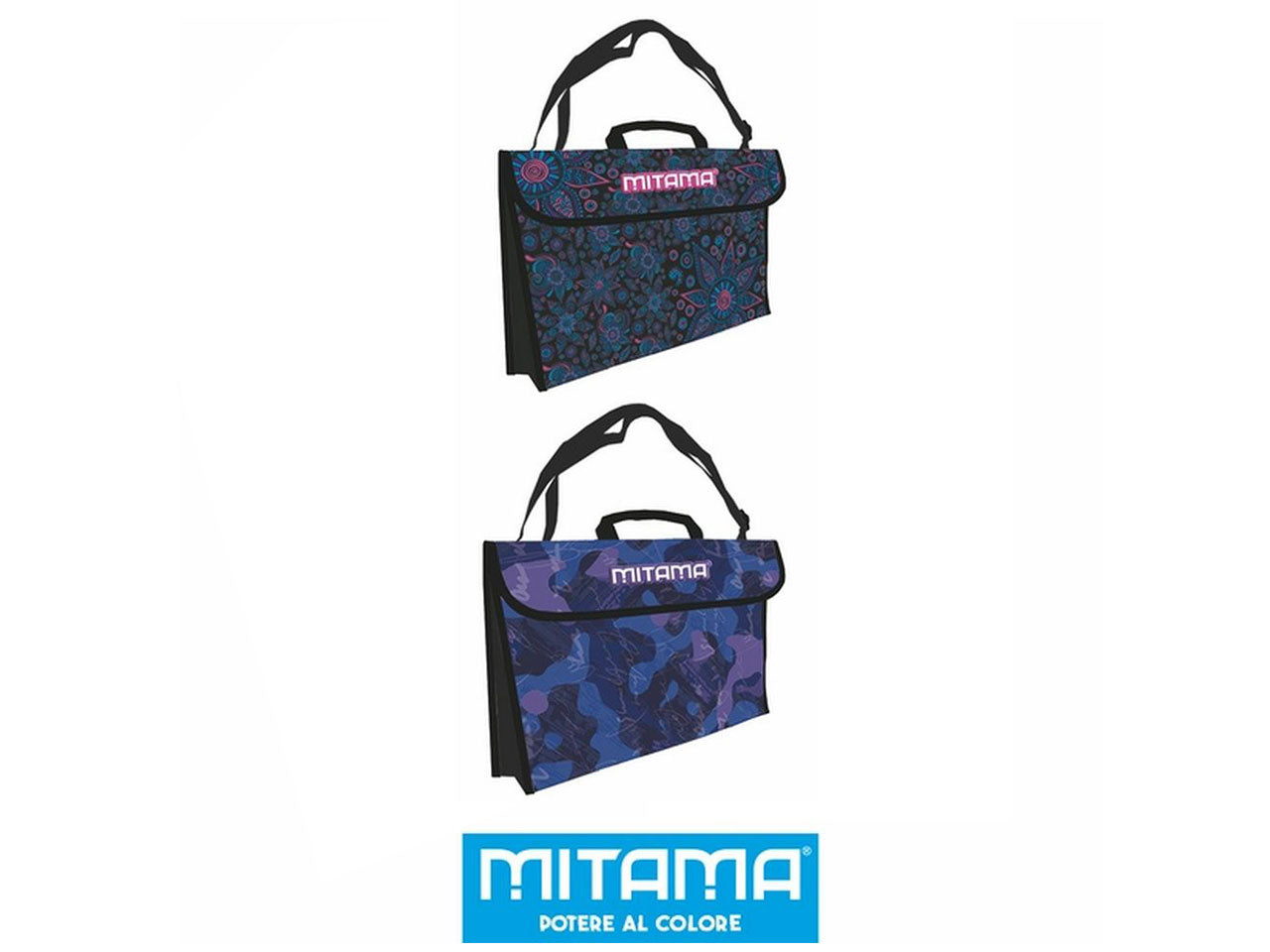 Valigetta in tessuto con tracolla misura A3 boy girl mix