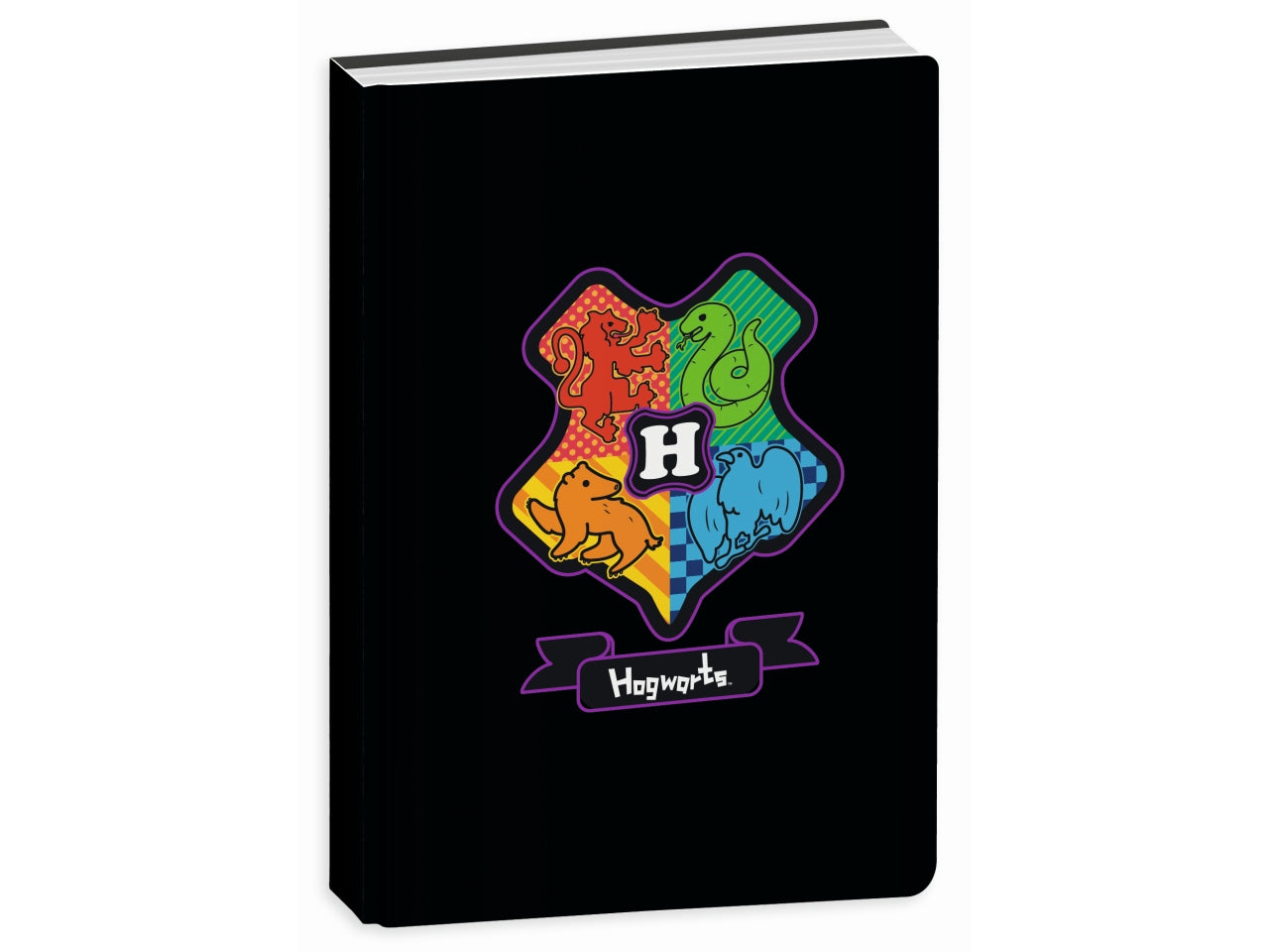 Diario scuola Harry Potter 10 mesi, copertina imbottita lucida assortiti, 14,5x20,6 cm - Seven