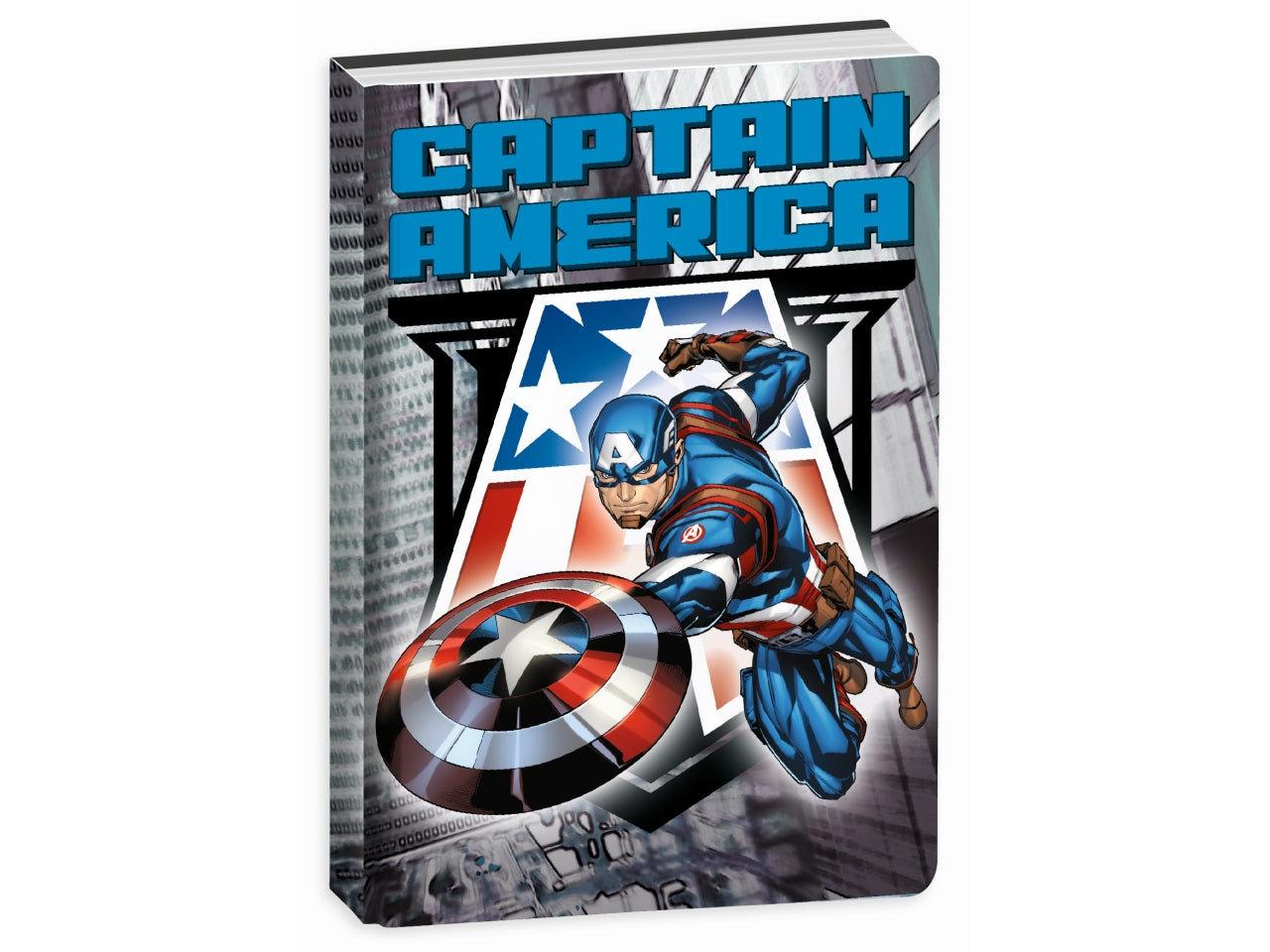 Diario scuola Captain America 10 mesi assortiti, 14,5x20,6 cm - Seven