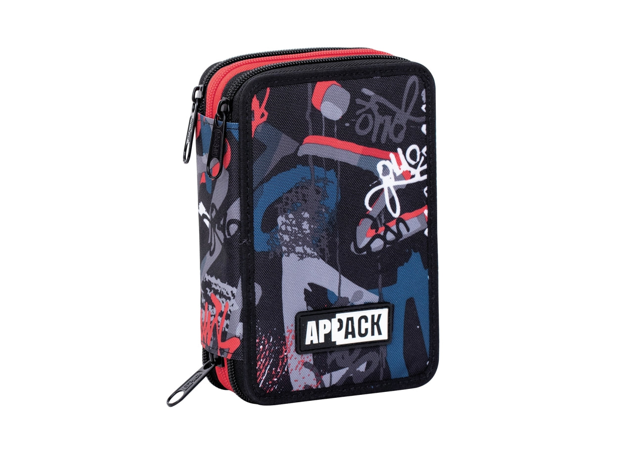 Astuccio a tre scomparti Appack con 44 accessori, assortiti 12,5x20x7 cm - Seven