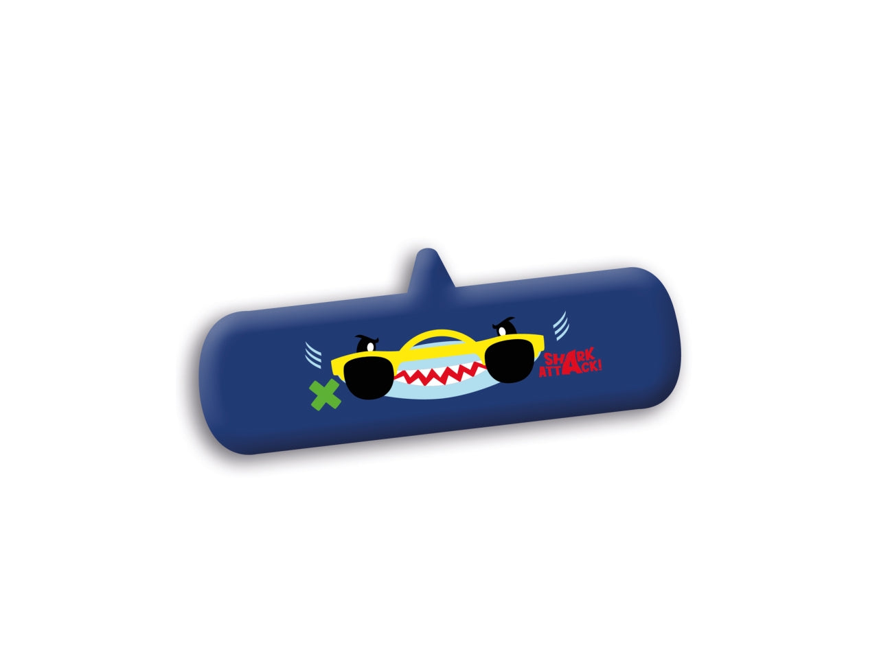 Astuccio ovale scuola Mitama Animals di silicone assortiti, 6,5x22 cm$