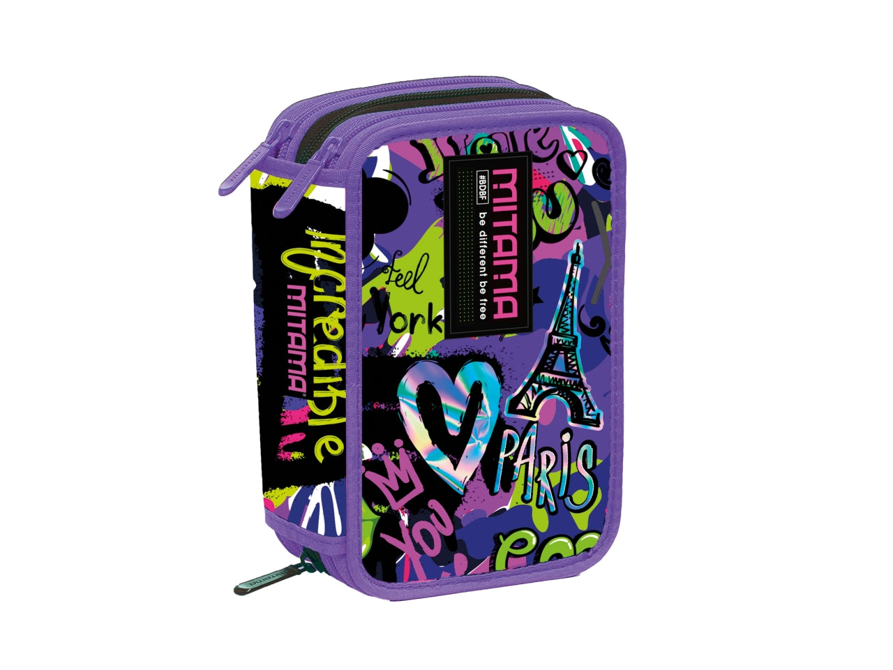 Astuccio scuola Supertio Mitama boy e girl, completo di 50 pezzi.$