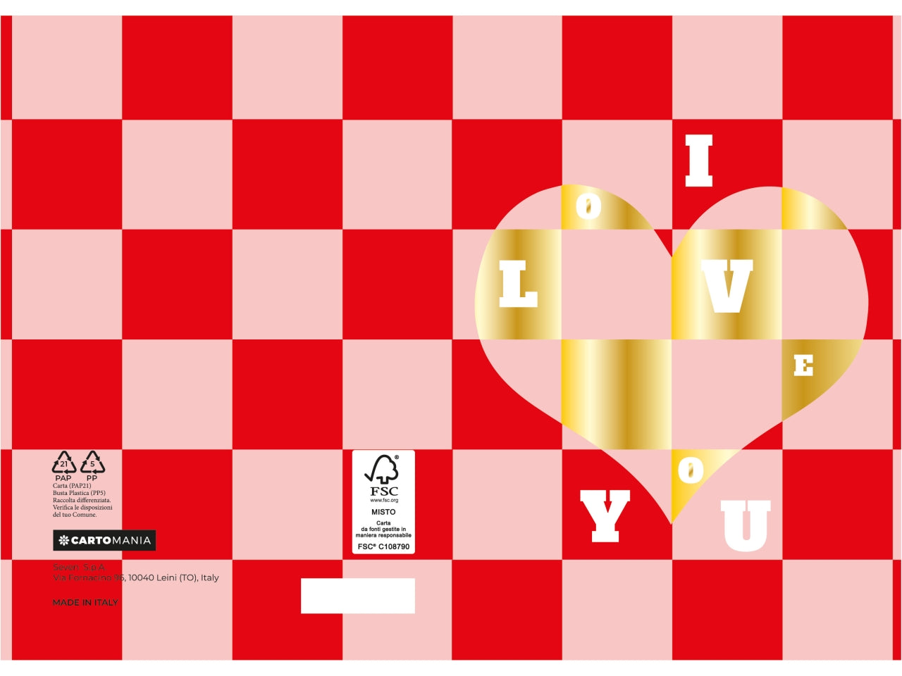 Biglietti sentimentale cartomania | Seven
