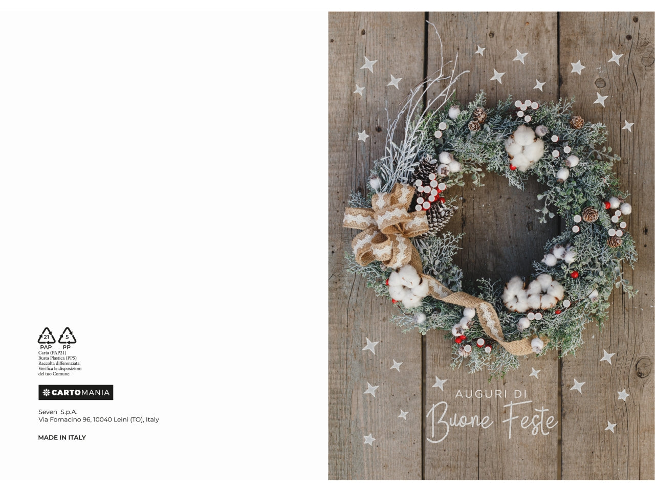 Biglietti natale fotografici cartomania | Seven