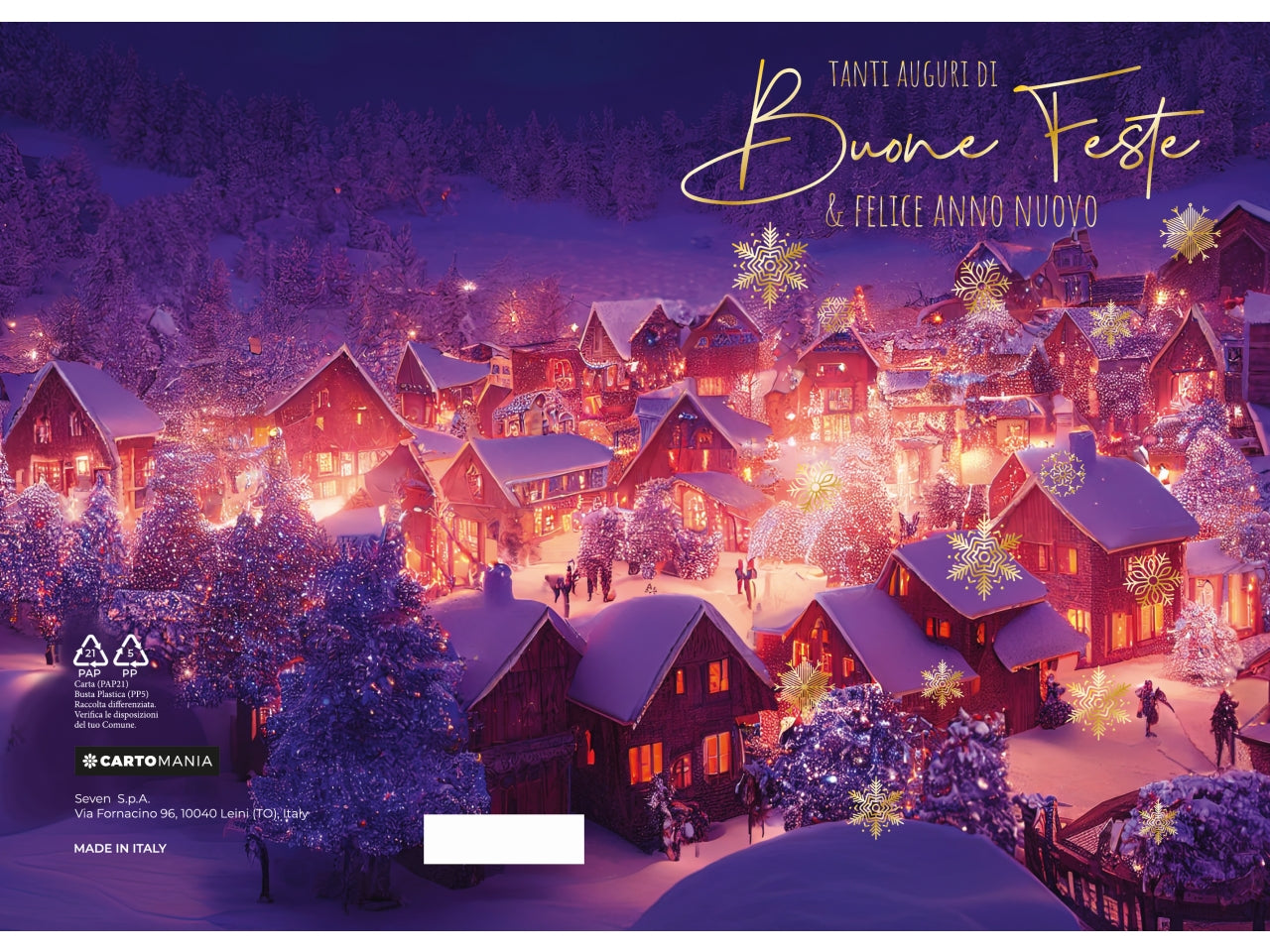 Biglietti natale landscape cartomania | Seven