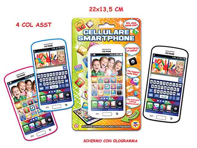 Teo's telefonino multiuso con voce