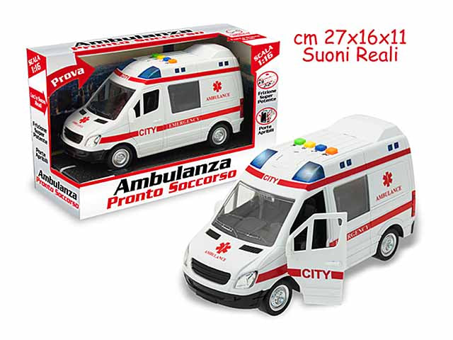 Teo's ambulanza luci e 1:16 65074