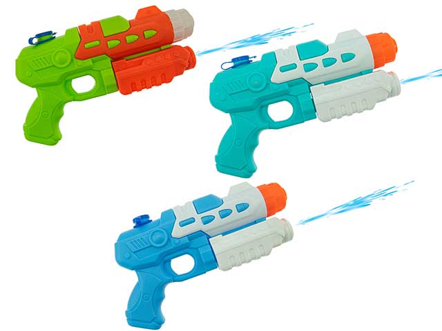 Pistola ad acqua a pressione 25cm in 3 colori