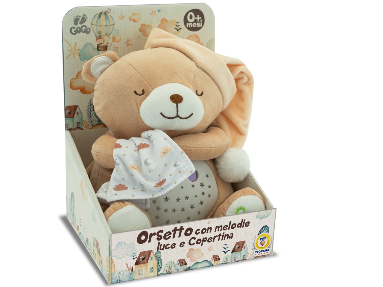 Gogo orsetto dolce nanna con luci