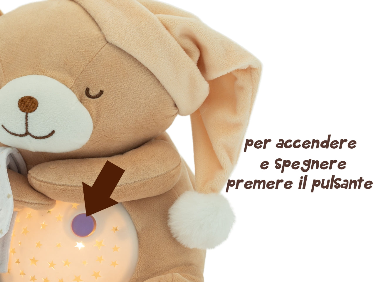 Gogo orsetto dolce nanna con luci