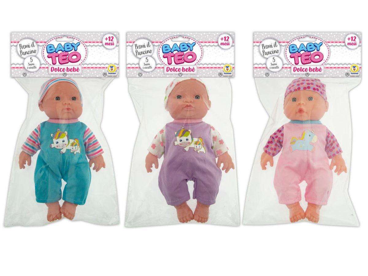 Baby Teo bambolotto con voce 24CM