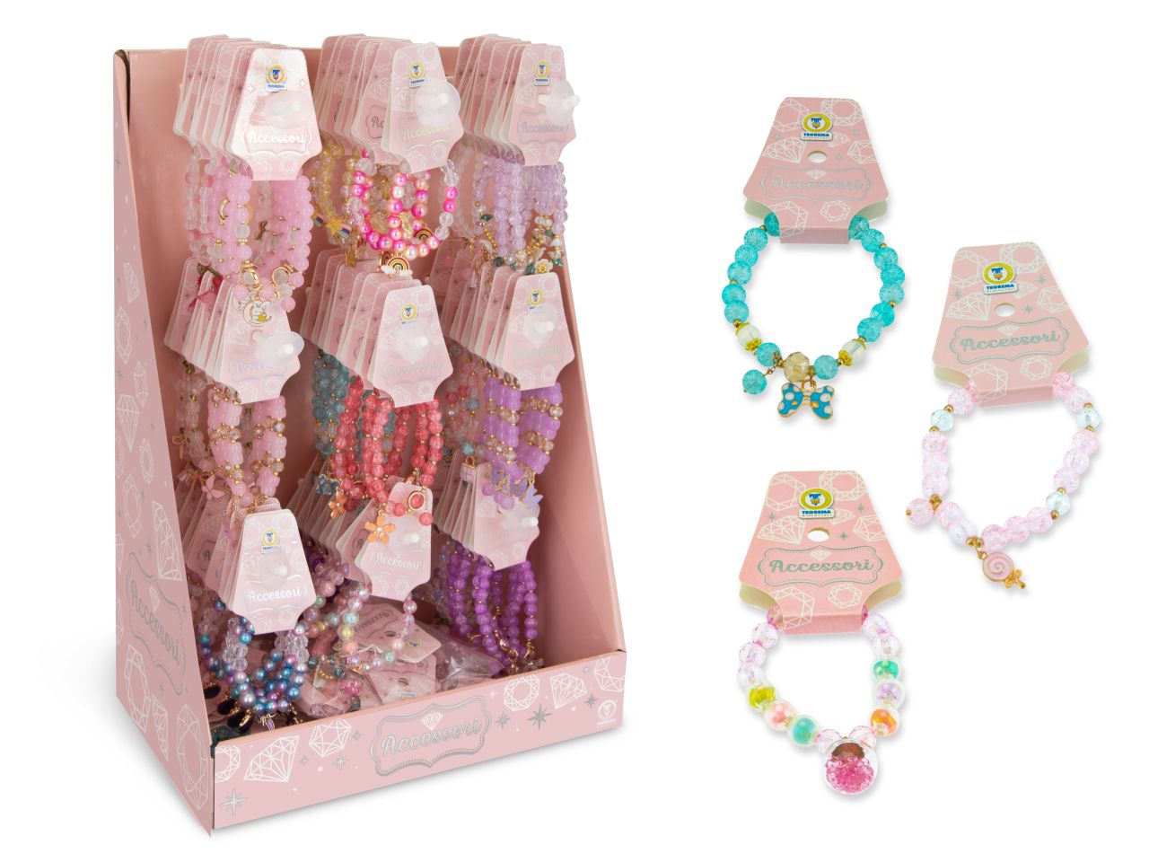 Braccialetti assortiti ortiti