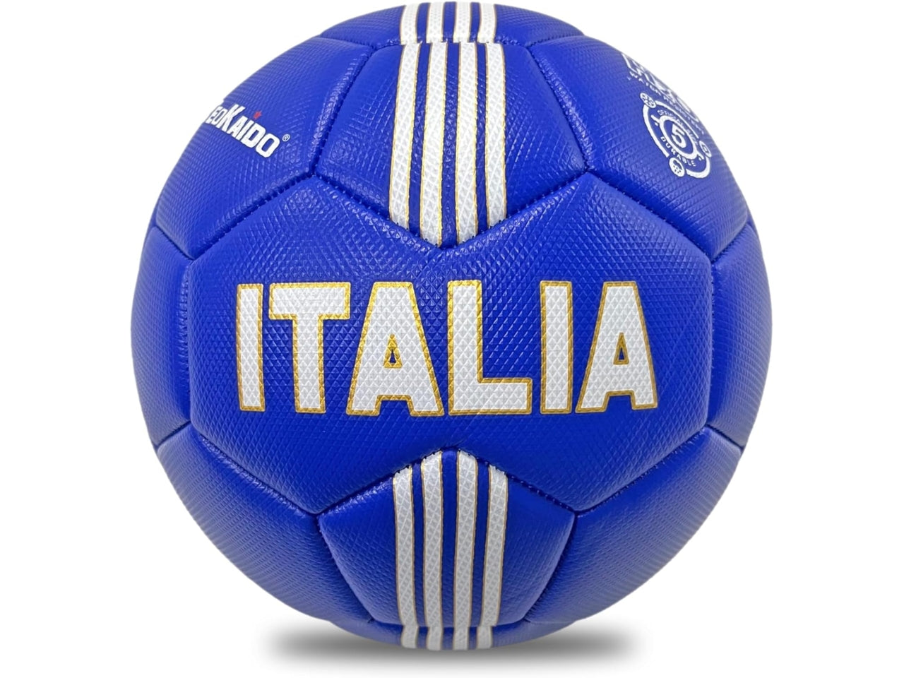 Teokaido pallone calcio taglia 5 350 gr blu