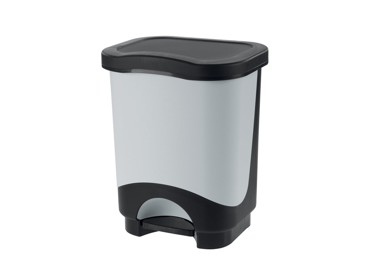 Pattumiera 18l idea nera+secchio