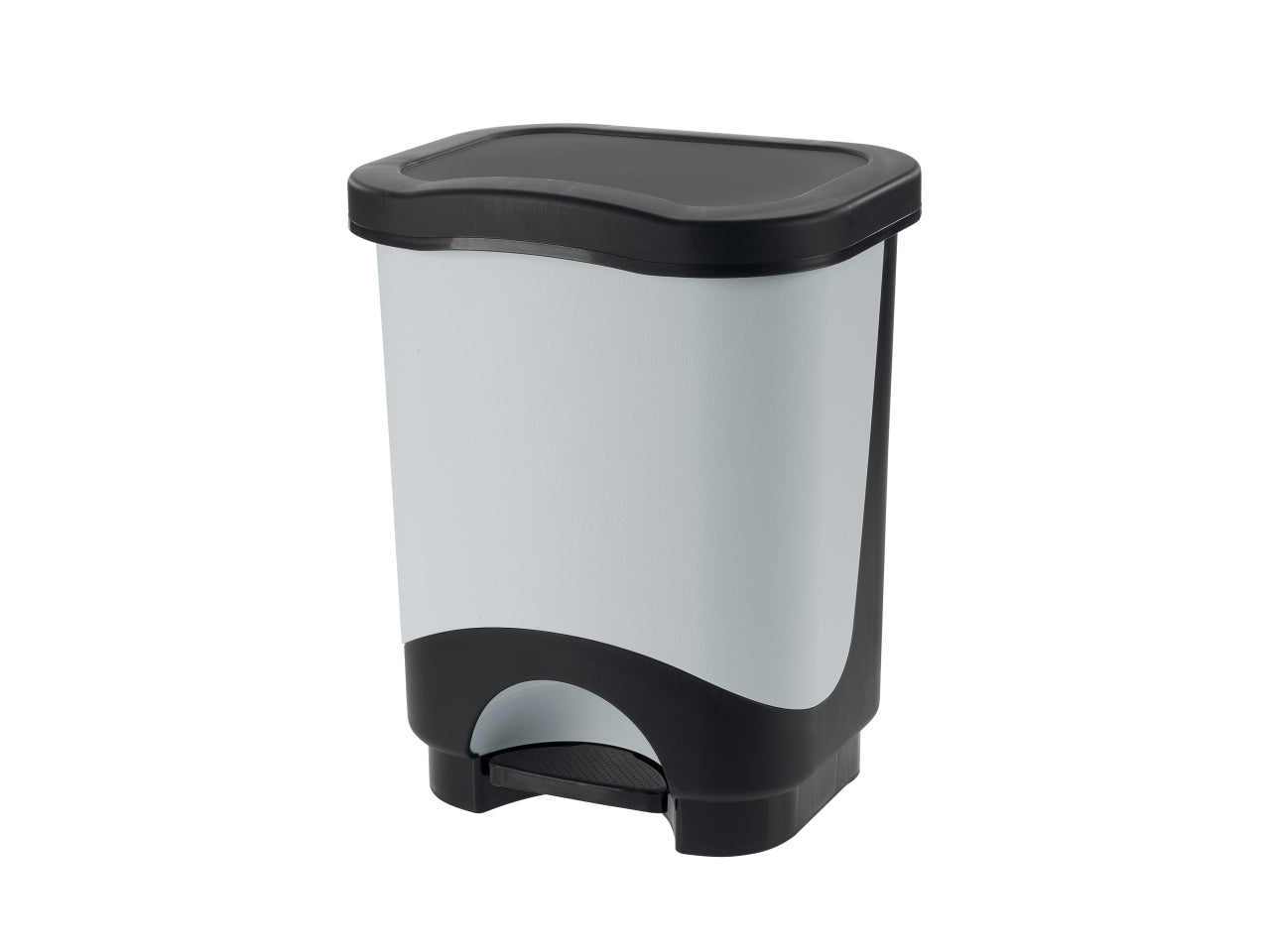 Pattumiera 18l idea nera+secchio