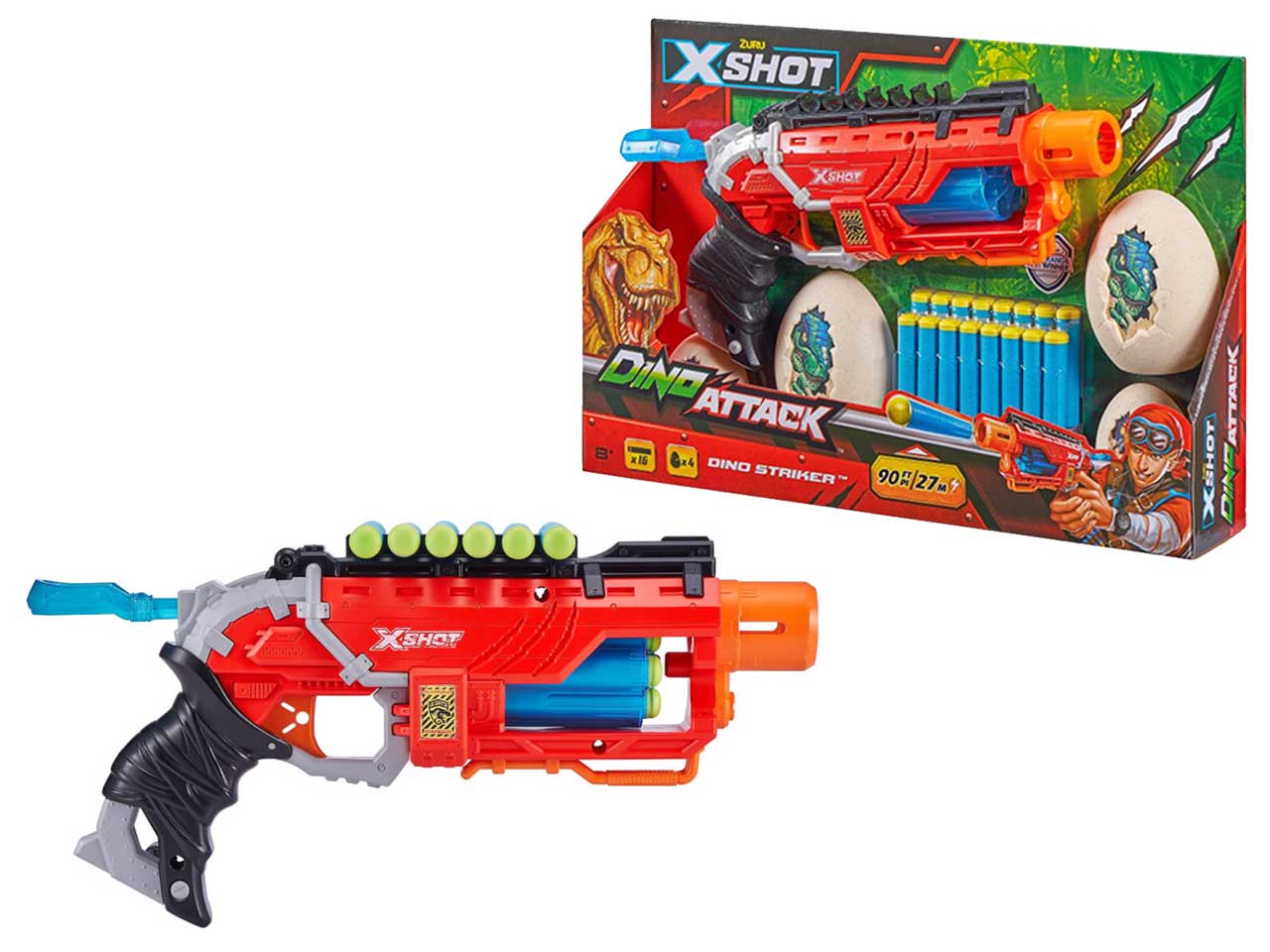 X-shot Pistola Giocattolo Dino Attack dino striker