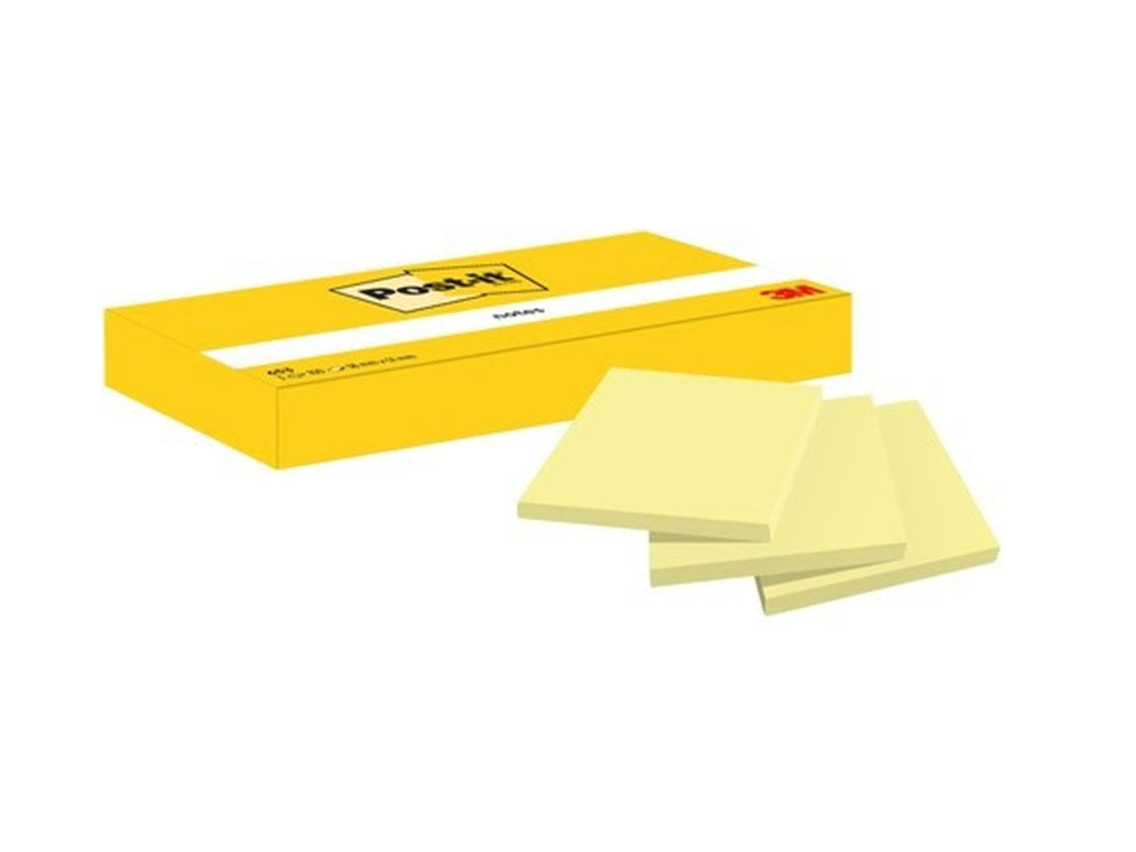Post-it 38x51mm giallo - confezione da 4 blocchetti
