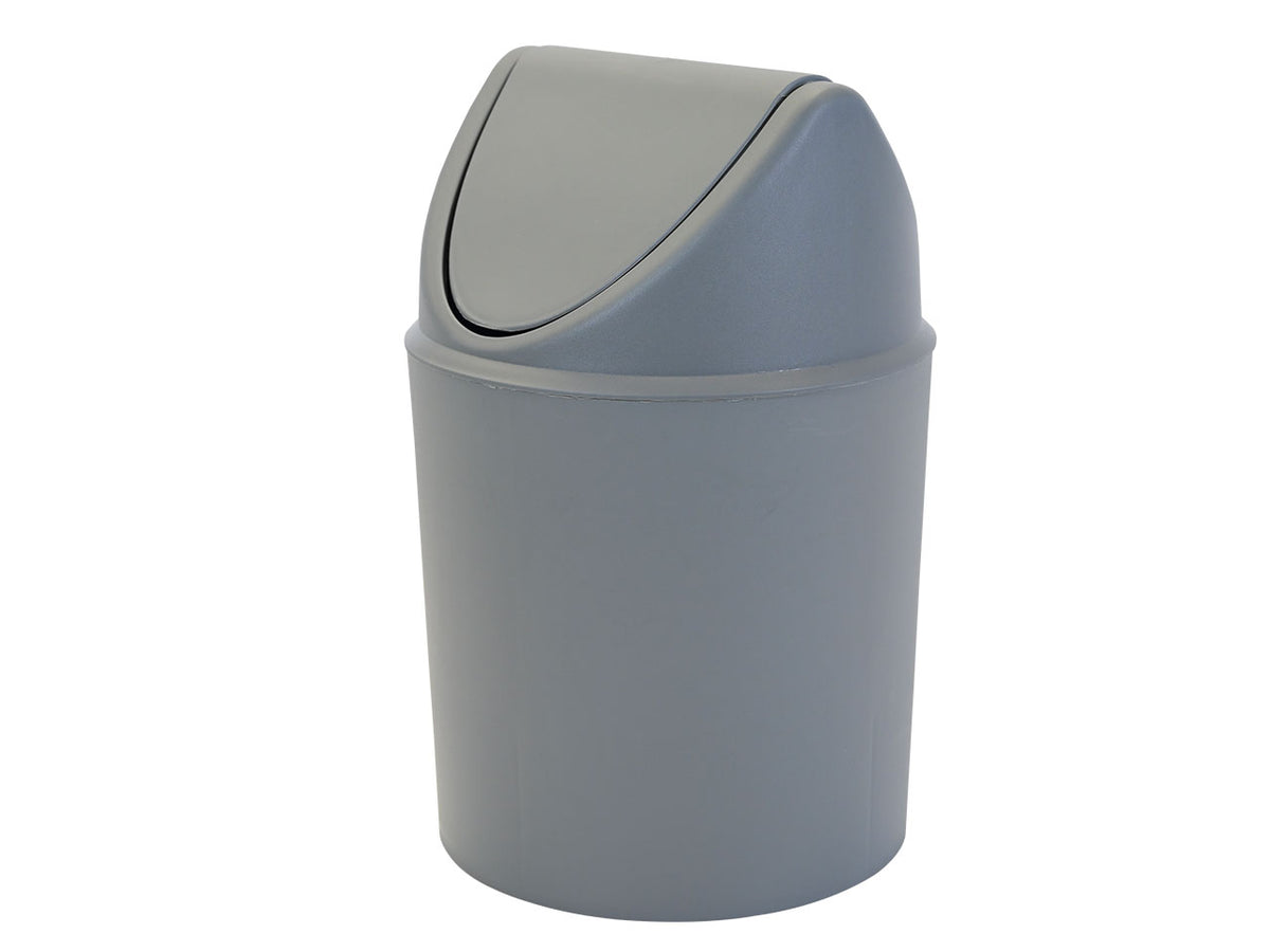 Pattumiera dondolina 6lt grigio