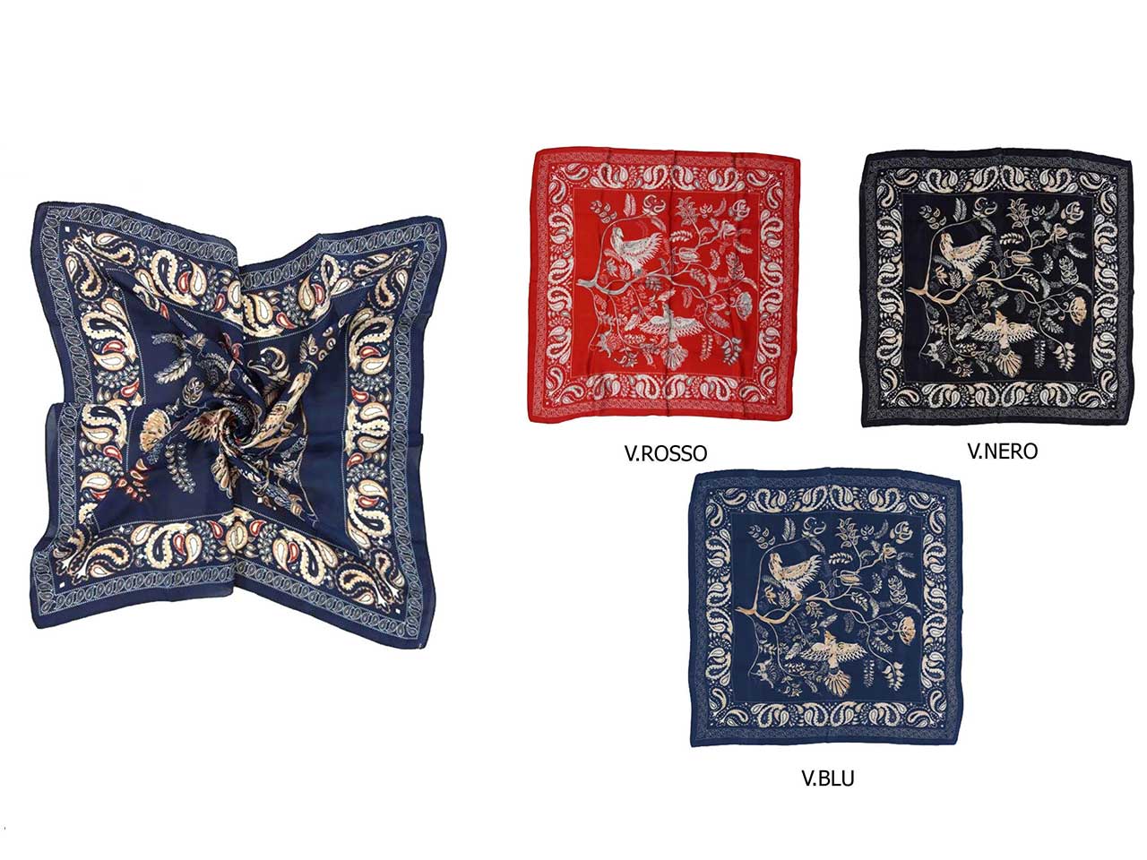Basile foulard st. bandana colori assortiti