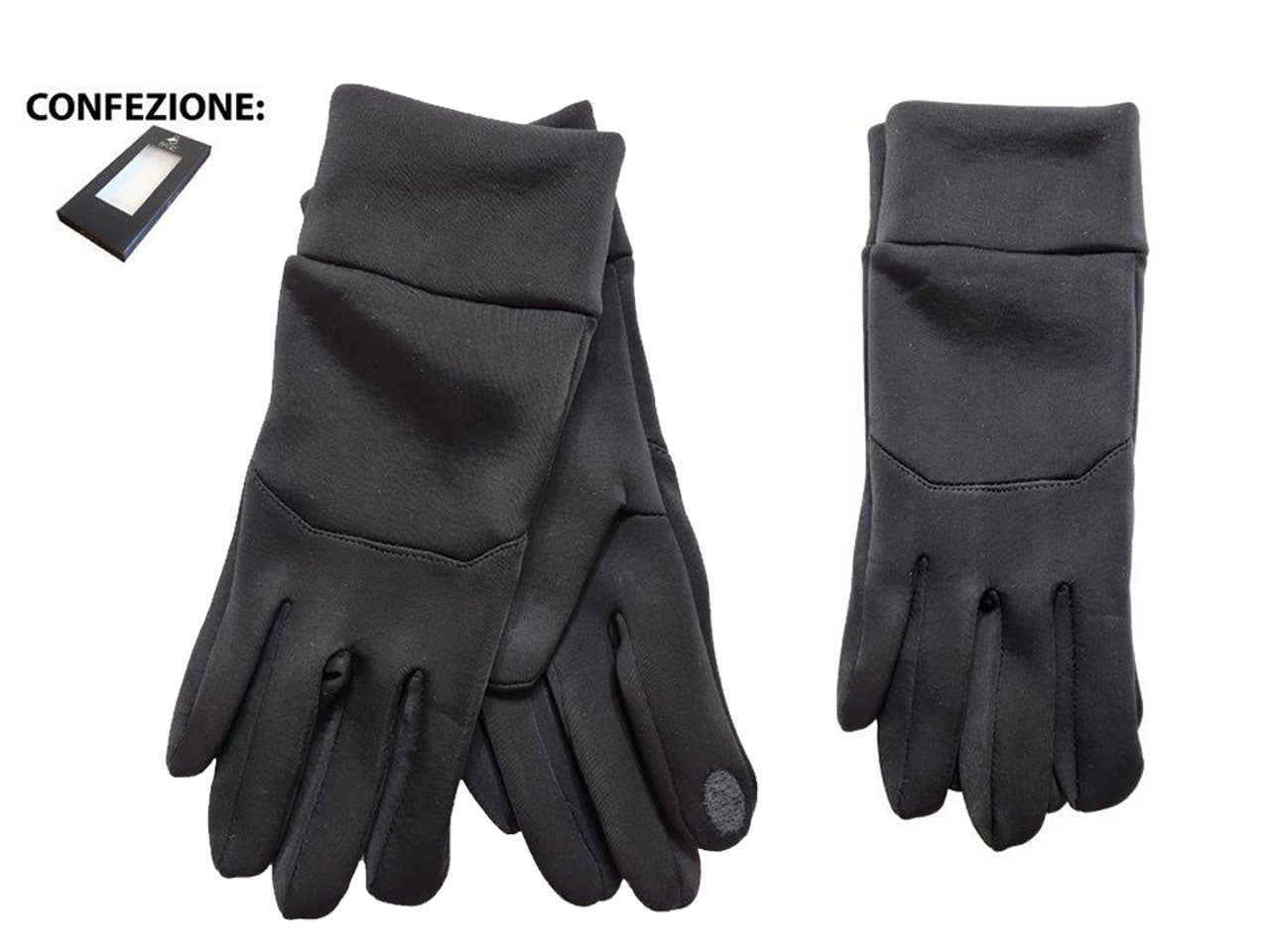 Guanto uomo-basile nero
