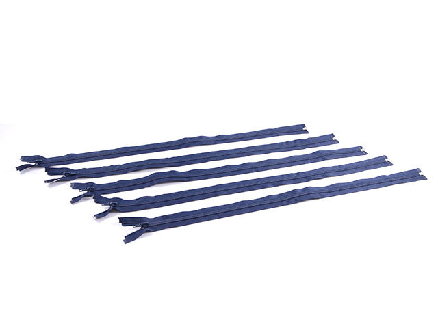 Cerniera per giubbino 60cm 5 pezzi u560