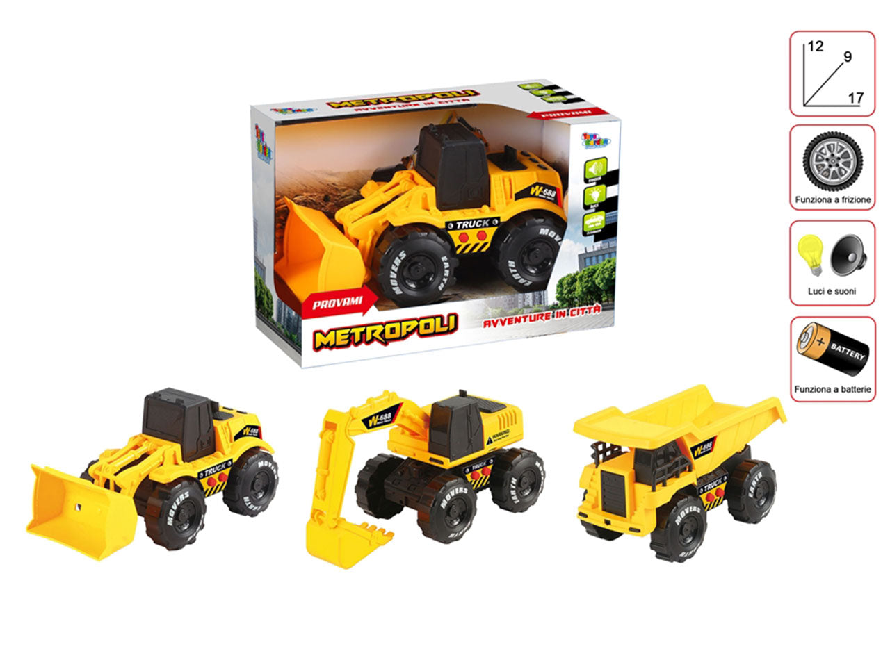 Metropoli mezzi cantiere