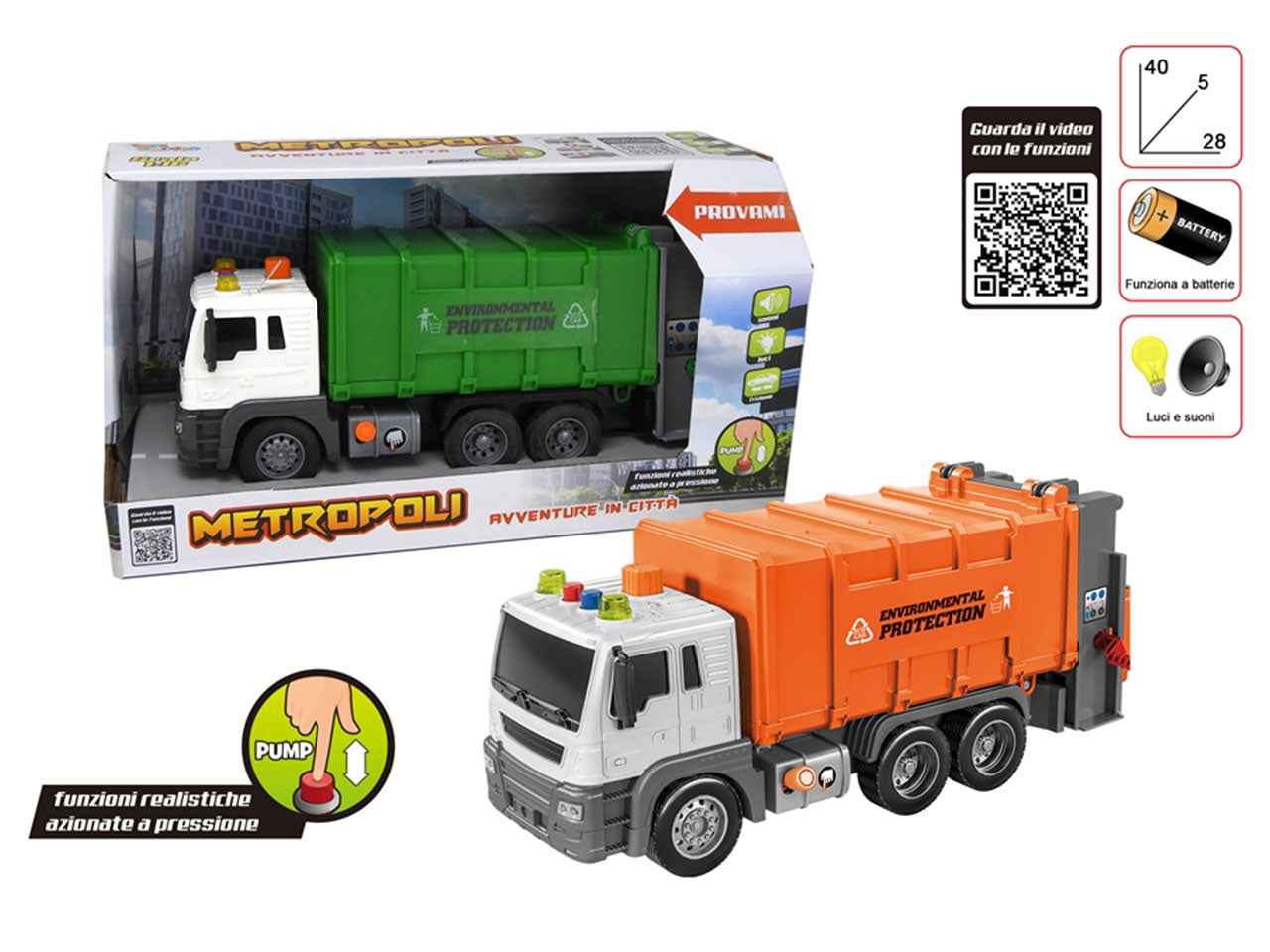 Mezzi ecologici metropoli pump