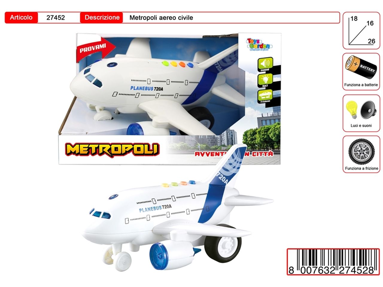 Metropoli aereo civile
