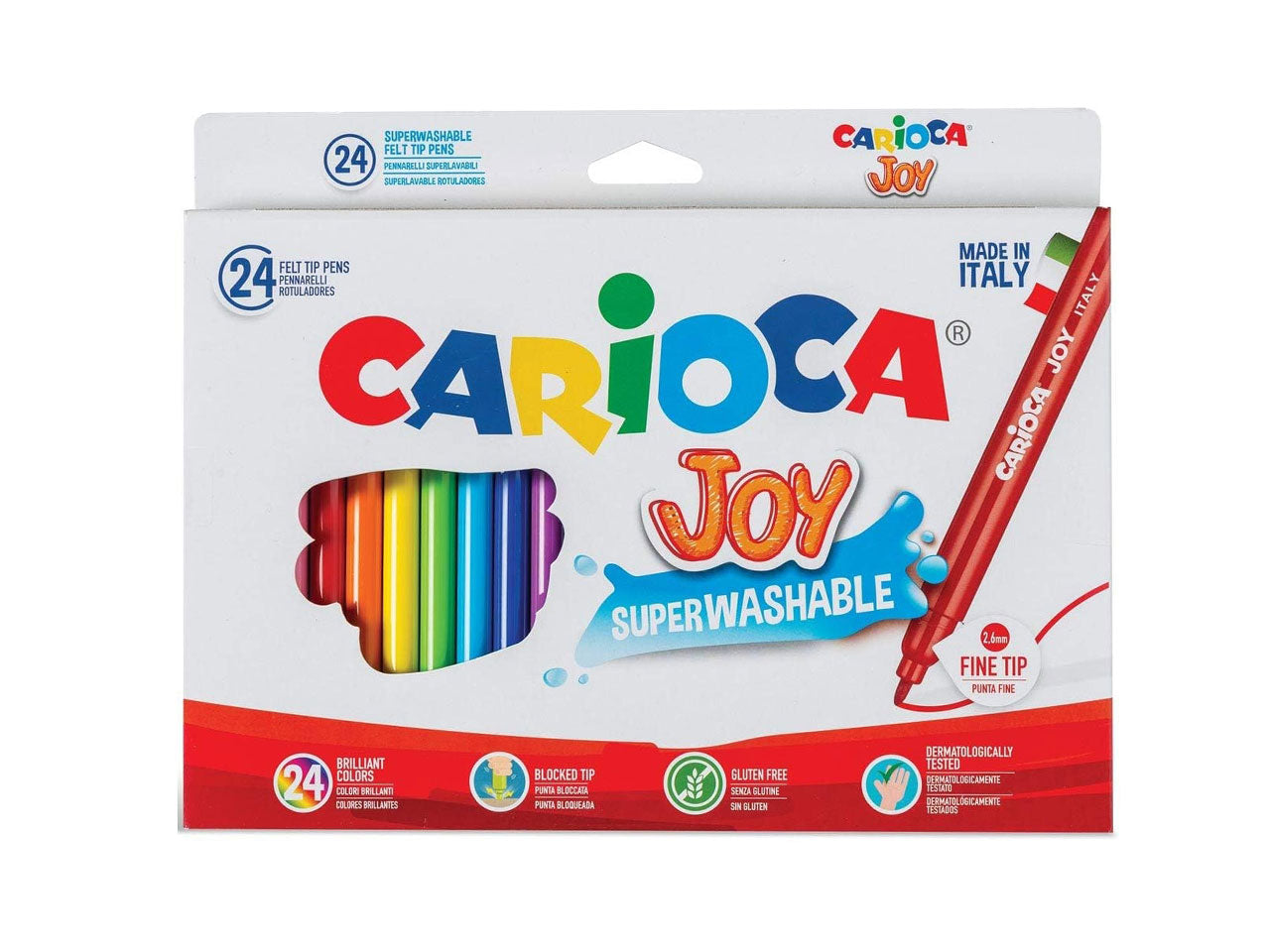 Pennarelli carioca joy 24 pezzi 40615
