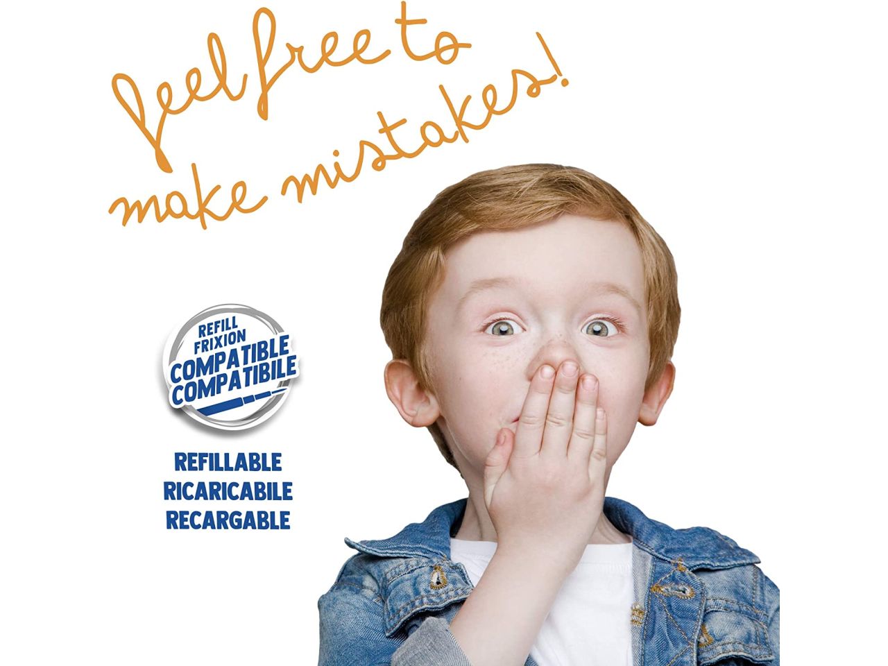 Carioca oops refill rossa - la confezione contiene 3 refill