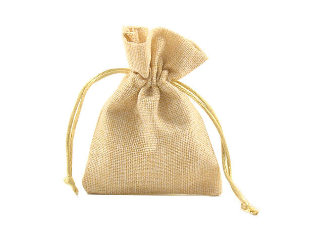 Sacchetto juta naturale 9,5x13 ck7022/bei