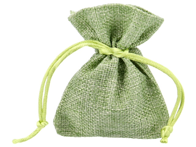 Sacchetto stoffa con tirante verde ck7307 v