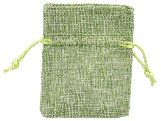 Sacchetto stoffa con tirante verde ck7307 v