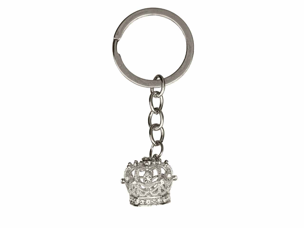 P.chiavi corona 1,4x1,8cm argento ck8525/p