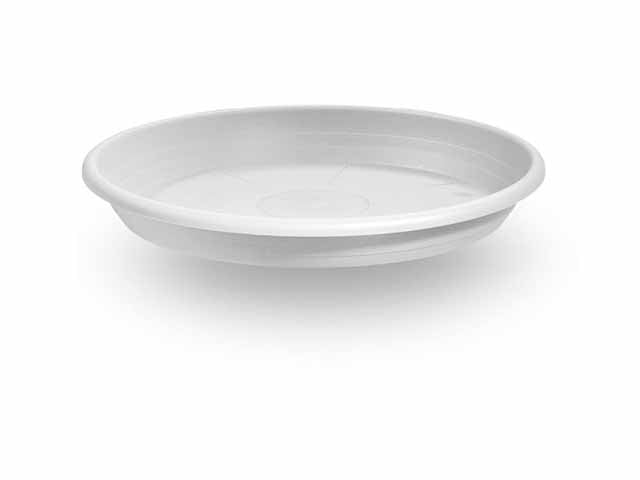 Sottovaso cilindro 47cm bianco