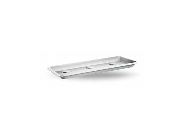 Sottofioriera rettangolare Anthea 60cm bianca