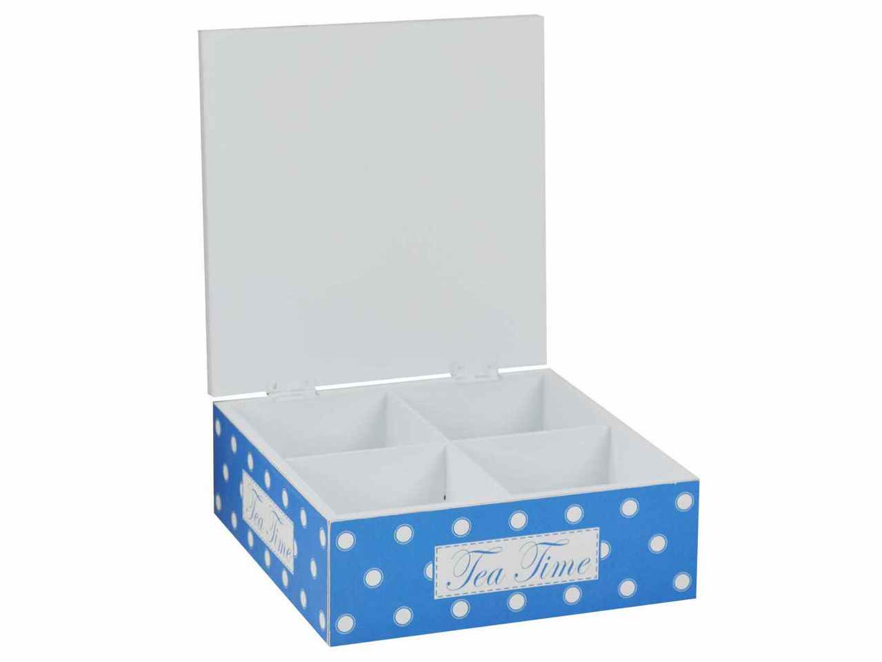 Scatola porta the tea time cm18x18xh7