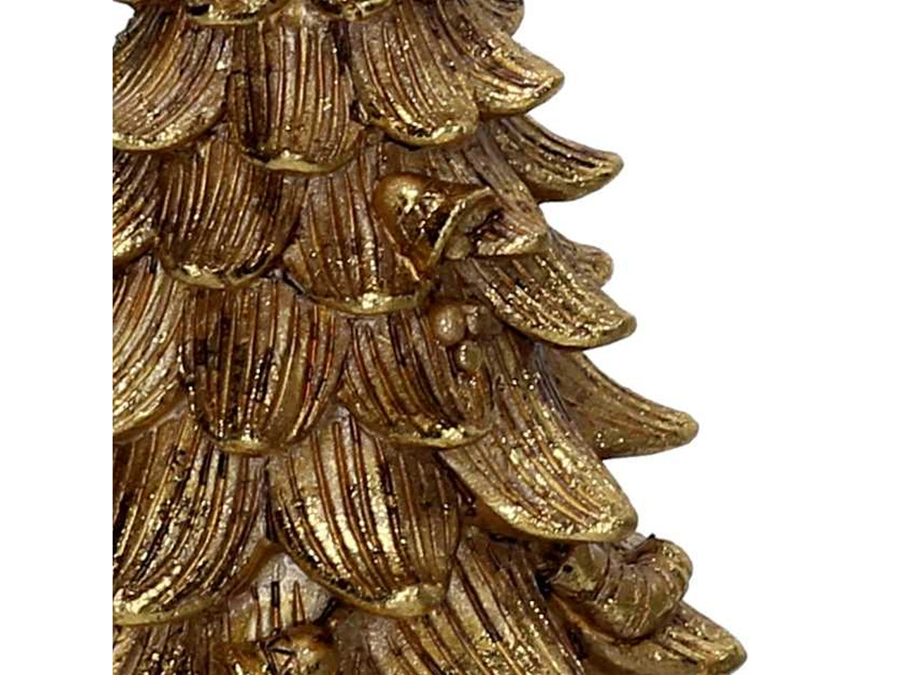 Albero 10xh.19,5cm in resina oro