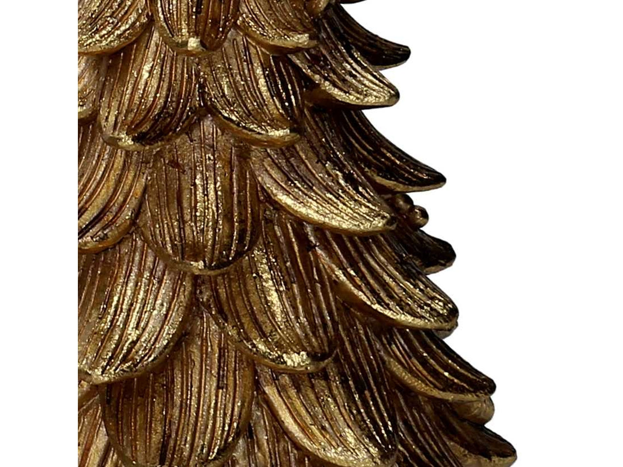 Albero 14xh.28cm in resina oro