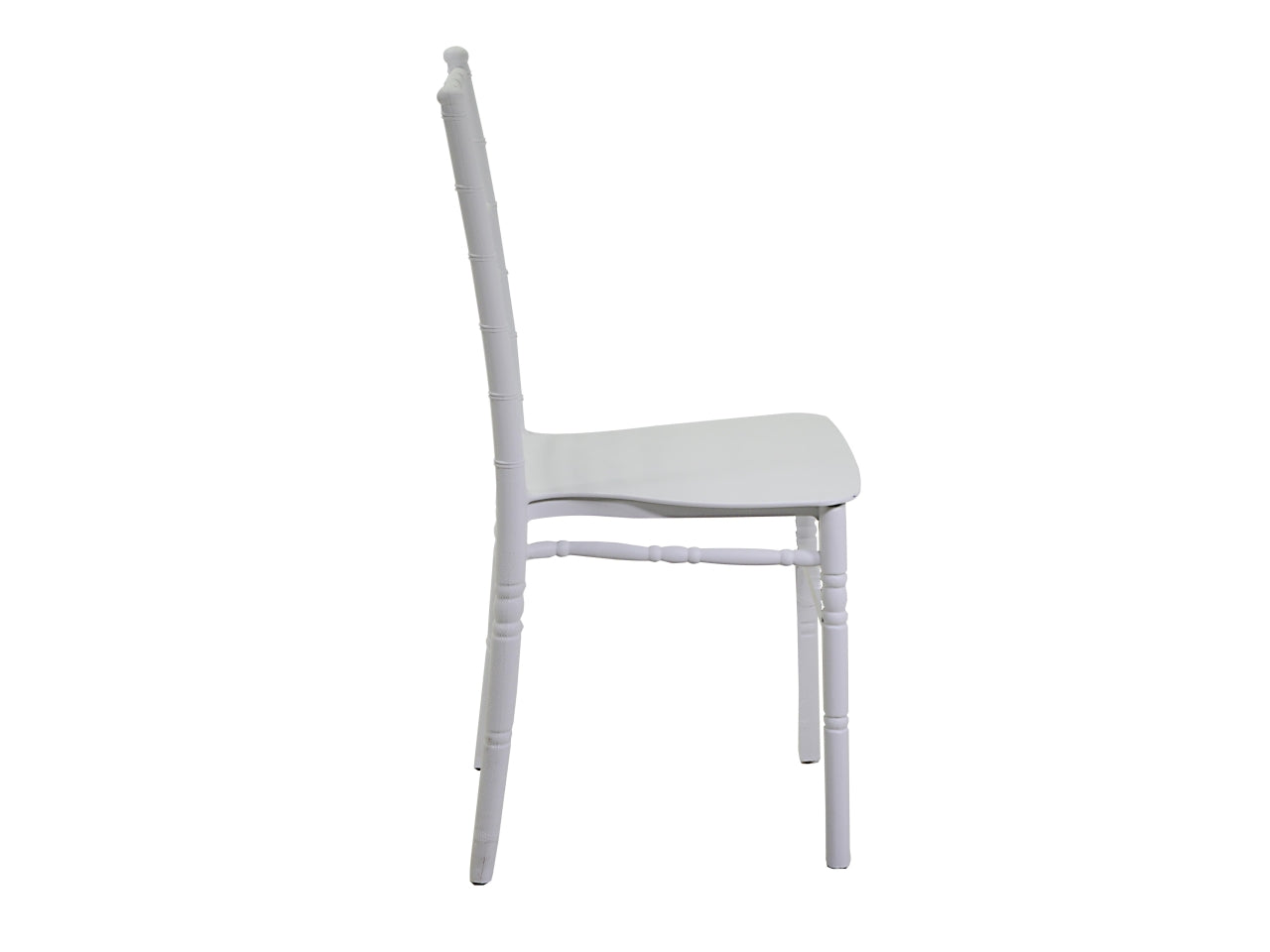 Sedia polipropilene chiavari bianco 40x43xh.90cm