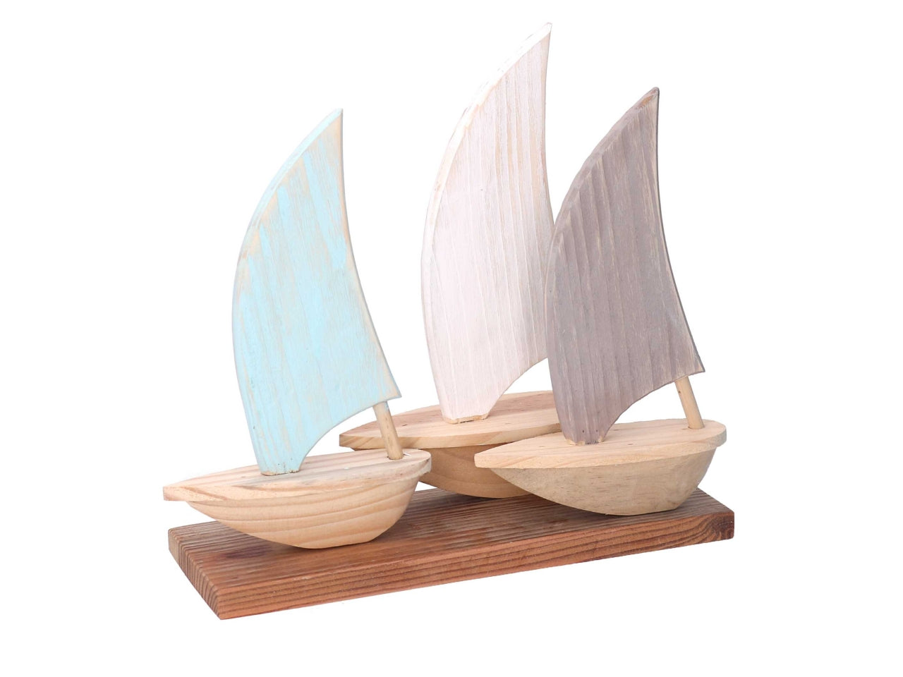 Barca legno 27x10xh.24,5cm