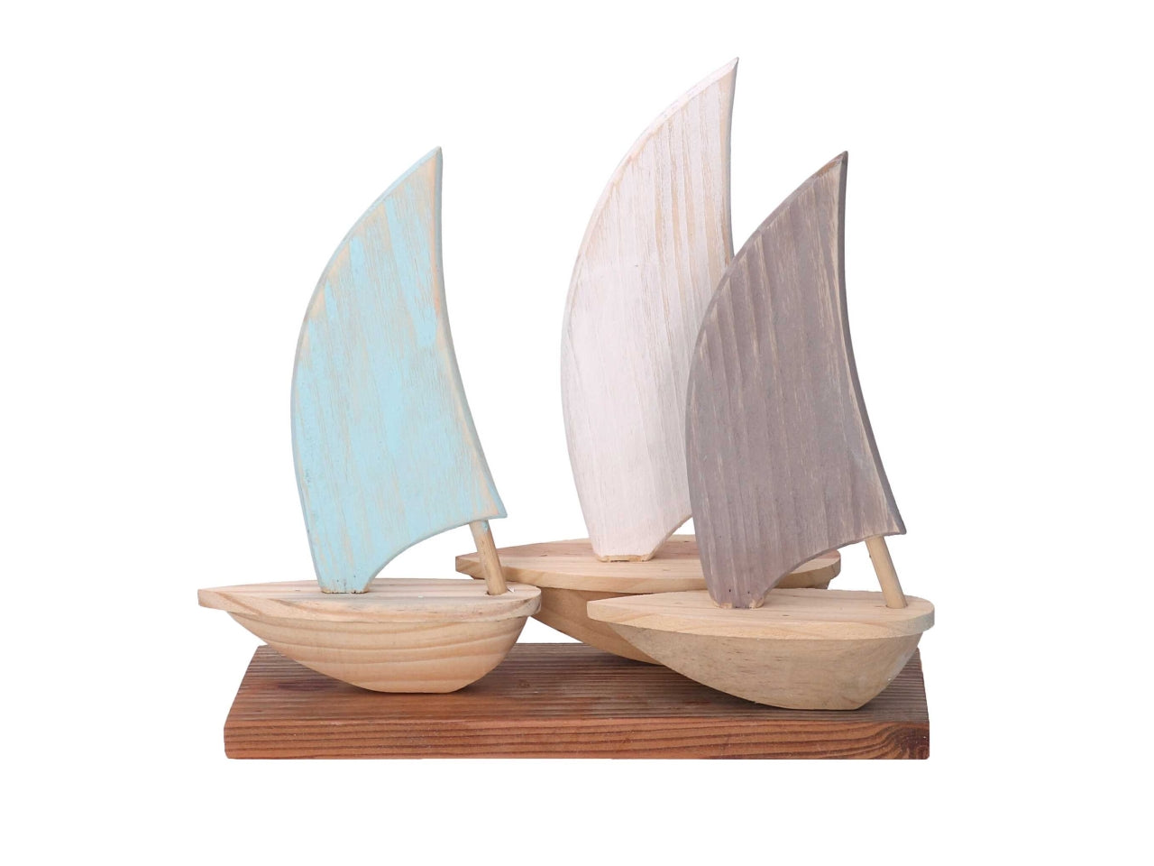 Barca legno 27x10xh.24,5cm