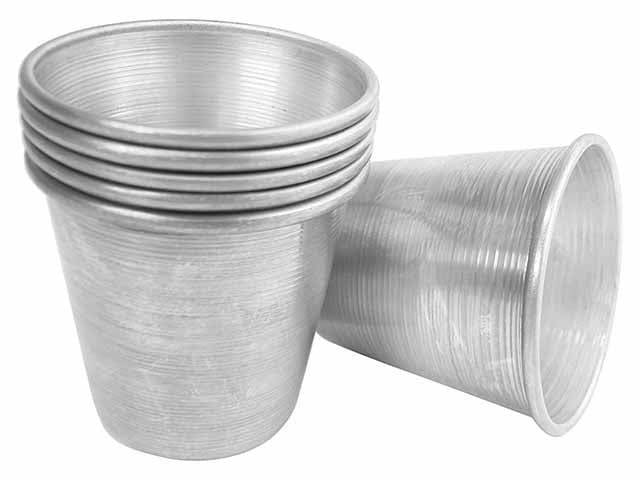 Formina baba 6x6cm 6 pezzi 40032