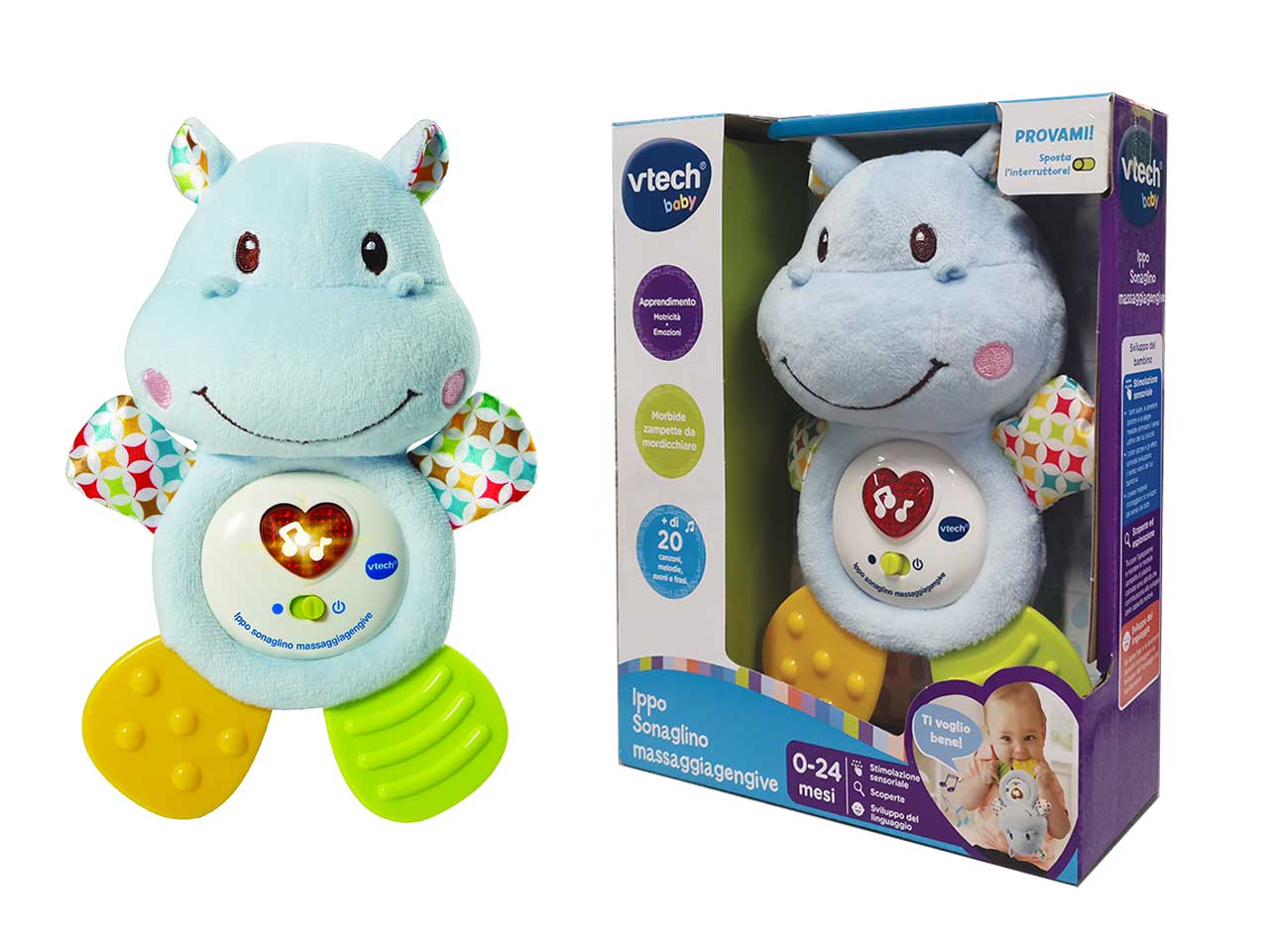 Baby ippo, sonaglino massaggia gengive