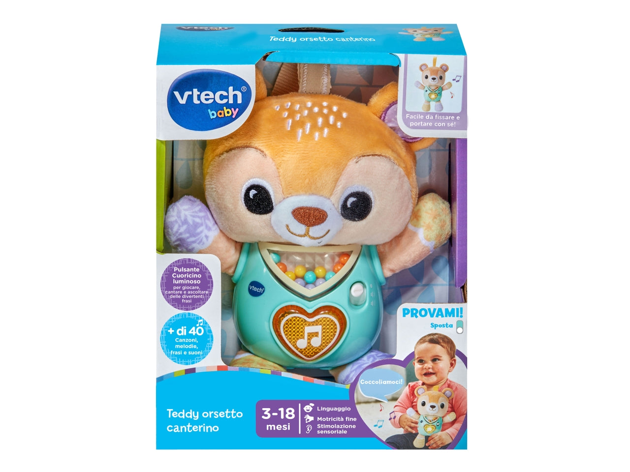 Teddy orsetto canterino